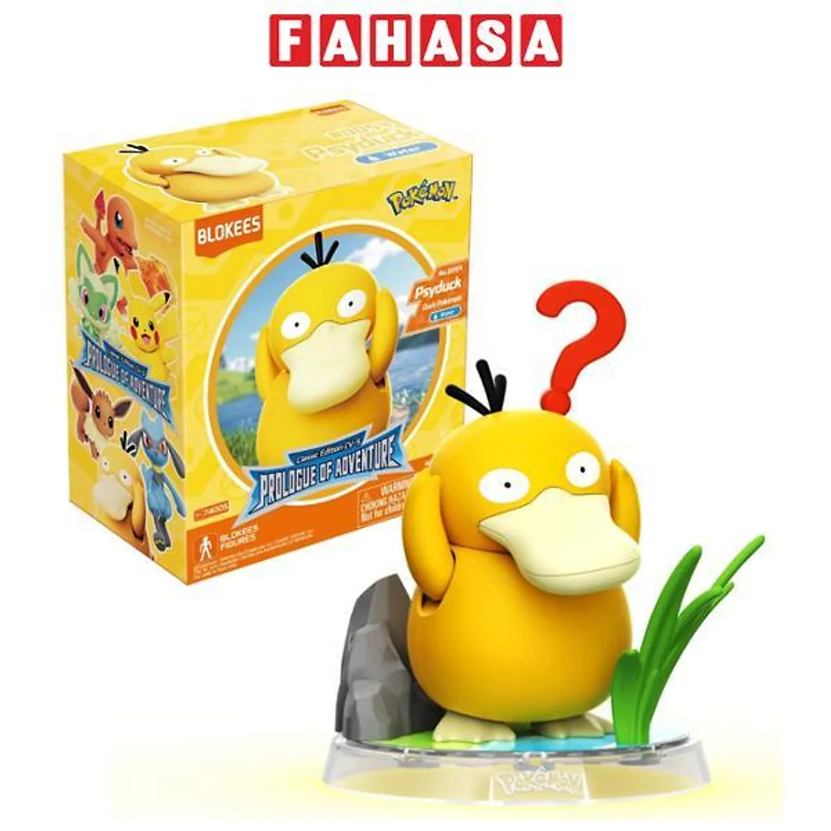 Đồ Chơi Lắp Ráp Mô Hình Mô Hình Pokemon - CV-S Prologue Of Adventure - Psyduck - Blokees 74005
